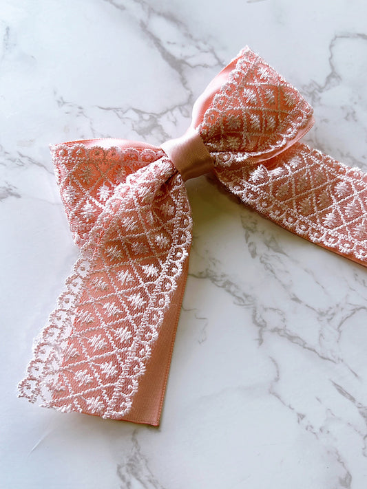 Cupcake Lace Bow
