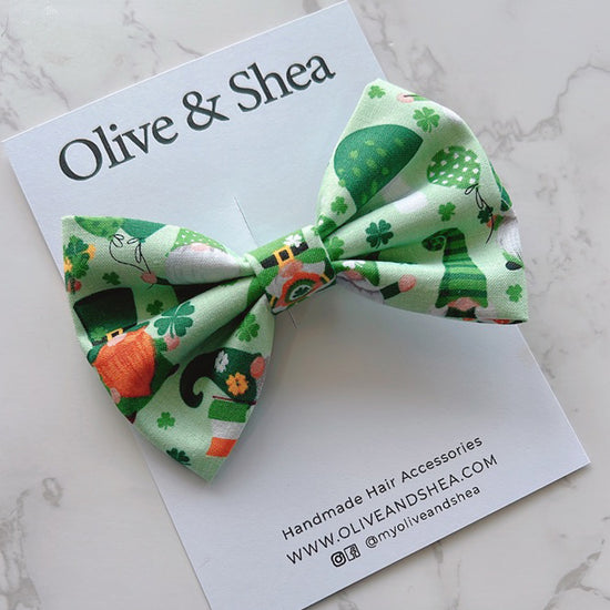 St. Patricks Day Hair Bow