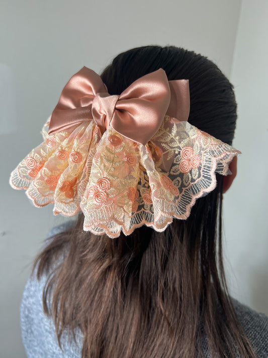Sweetness Lace Hair Bow
