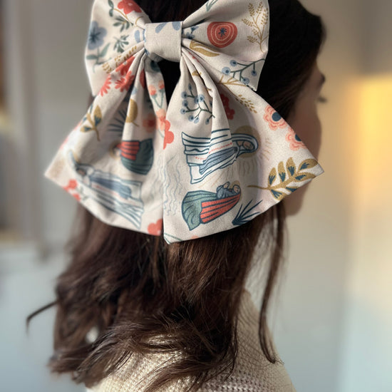 Our Lady of Lourdes Hair Bow