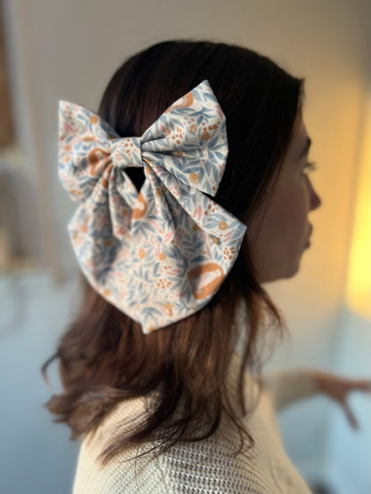 Our Lady of Lourdes Hair Bow