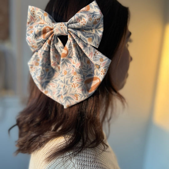 Our Lady of Lourdes Hair Bow