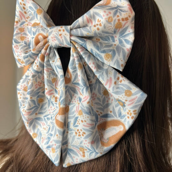 Our Lady of Lourdes Hair Bow