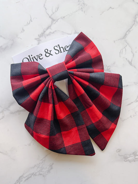 Buffalo Hair Bow