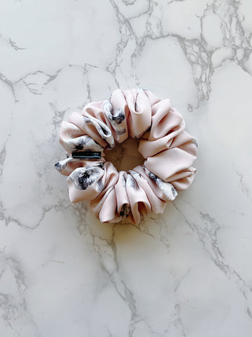 Camellia Floral Scrunchie