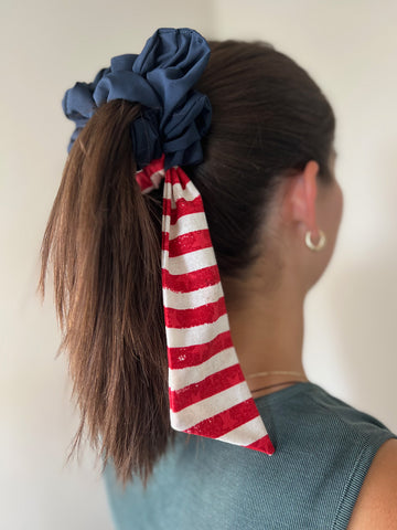 Liberty Scarf Scrunchie