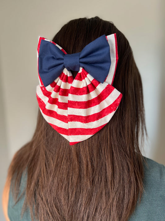 Liberty Layered Hair Bow