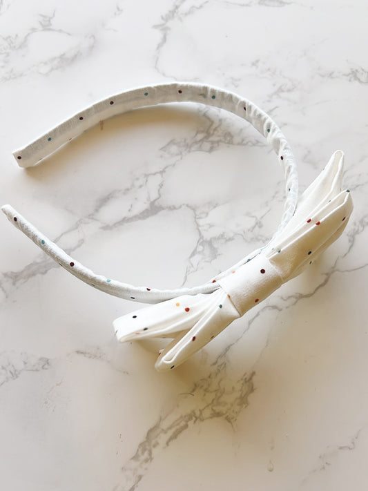 Harvest Sprinkle Bow Headband