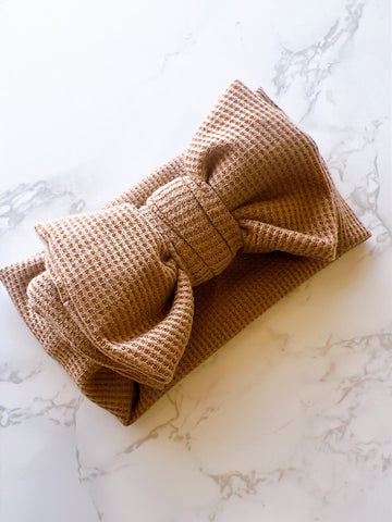 Mocha Soft Baby Hair Headband