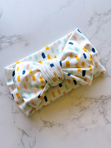 Little Artist Baby Bow Headband