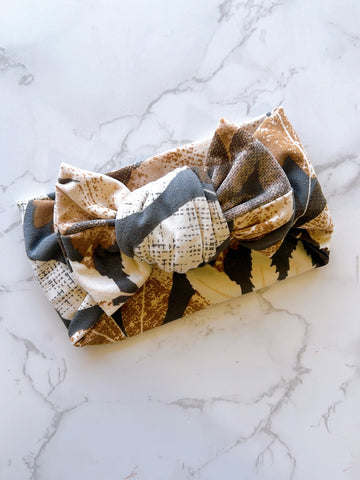 Bark Baby Bow Headwrap