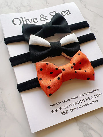 Halloween Baby Headband Set