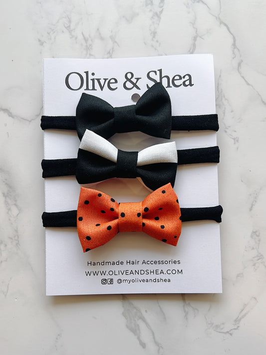 Halloween Baby Headband Set
