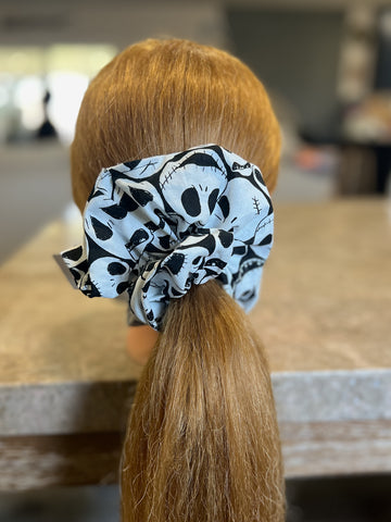Halloween Skeleton Scrunchie