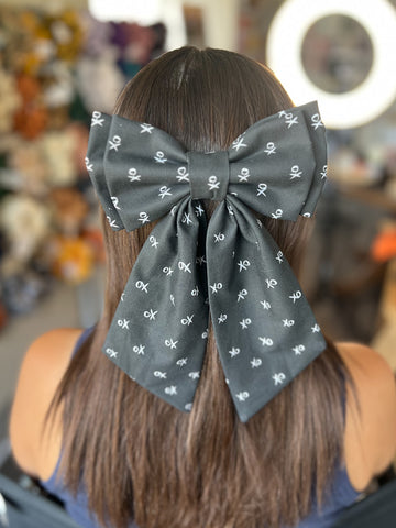 Wednesday XOXO Hair Bow