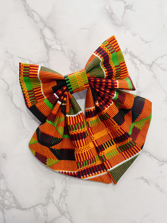 Kente Classic Hair Bow