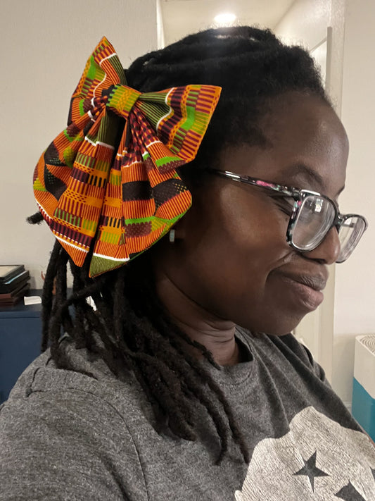Kente Classic Hair Bow