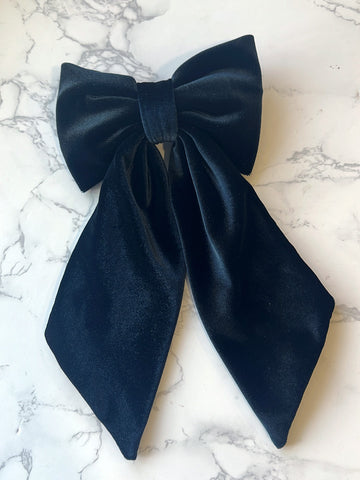 Big Velvet Hair Bow