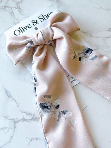 Camellia Floral Hair Bow