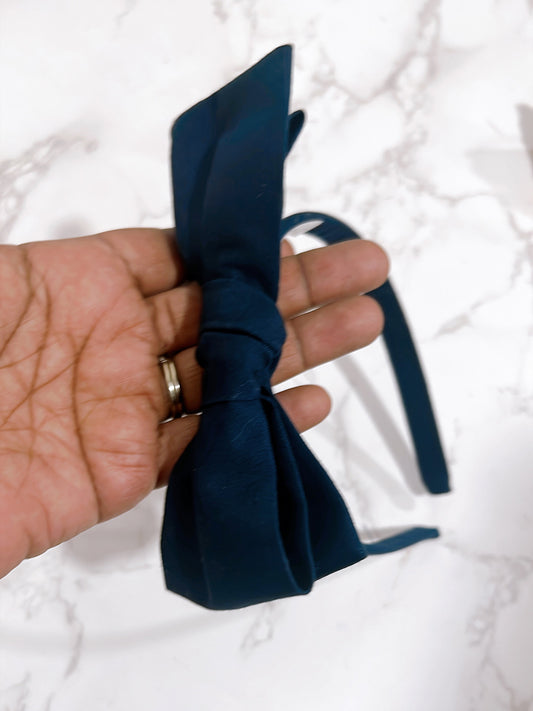 Plain Bow Headband