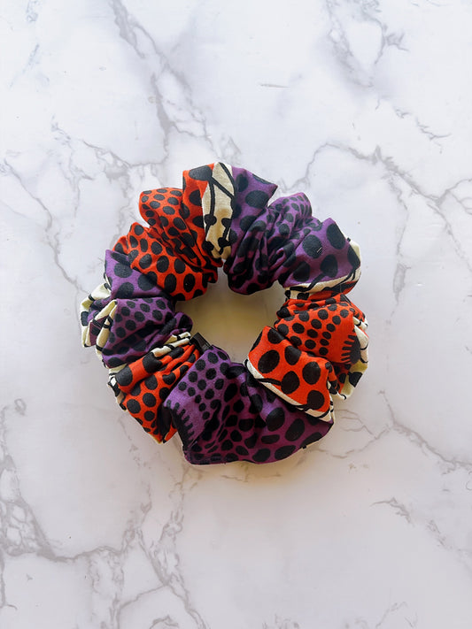 Afia  African Print Scrunchie