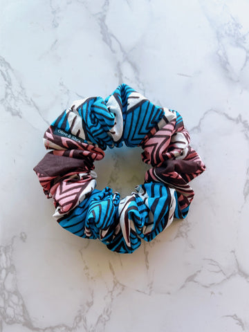 Akosua African Print Scrunchie
