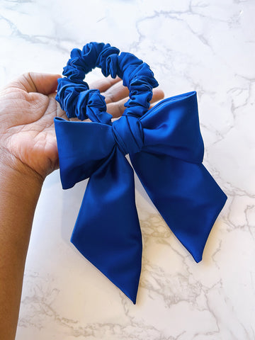 Satin Scrunchie with Bow