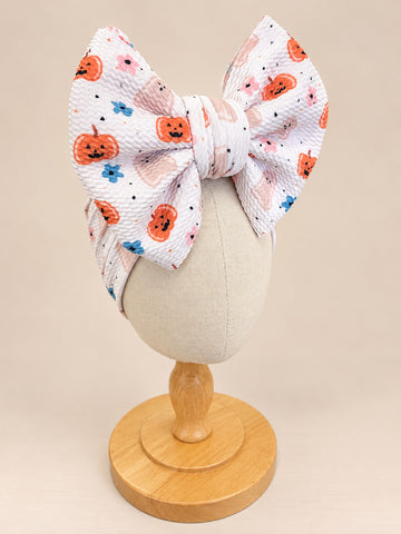 Halloween Oversize Bow Baby Headwrap