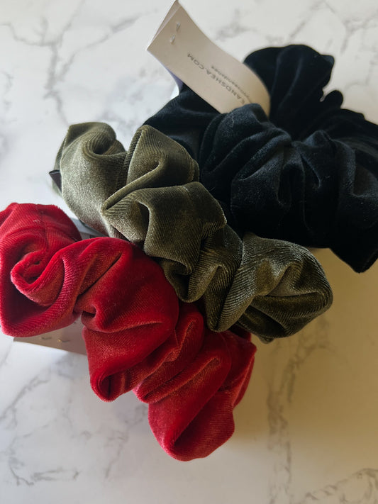 Velvet Scrunchie Set