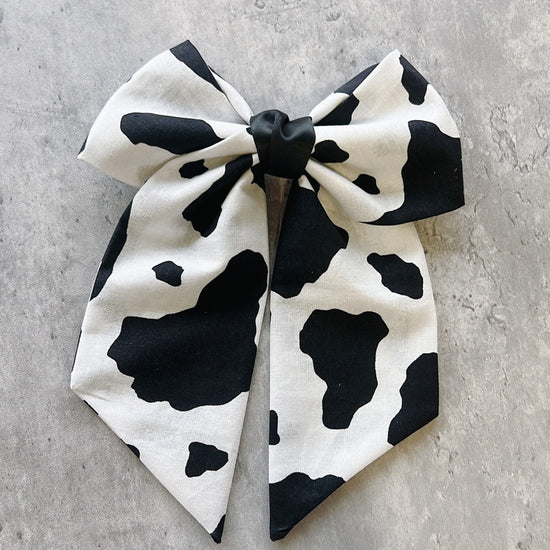 Cow Hair Bow