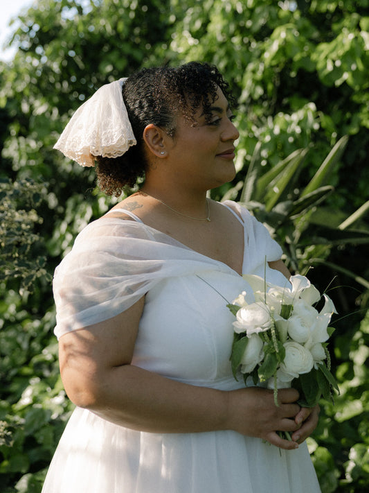 Bridal Lace Flow bow