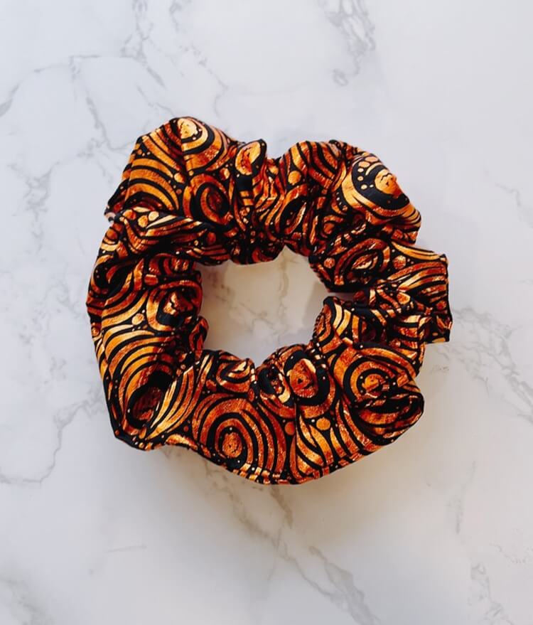 Halloween Night Scrunchie